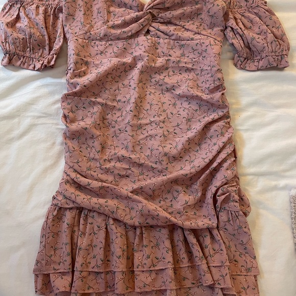 SOLD OUT PINK COLOR - Hello Molly ‘Tell Me Twice’ Pink Dress - Picture 6 of 11